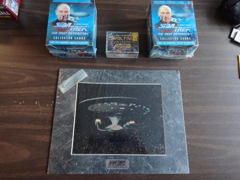 lot 1398 image: Star Trek Collector Lot 2 Boxes Unopened Cards, ChromaArt