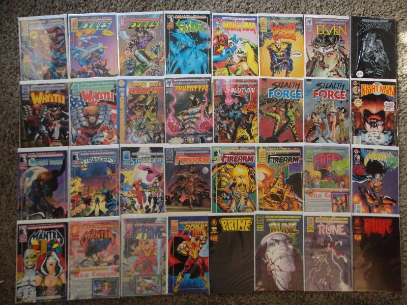 lot 1413 image: Huge Comic Book Lot
