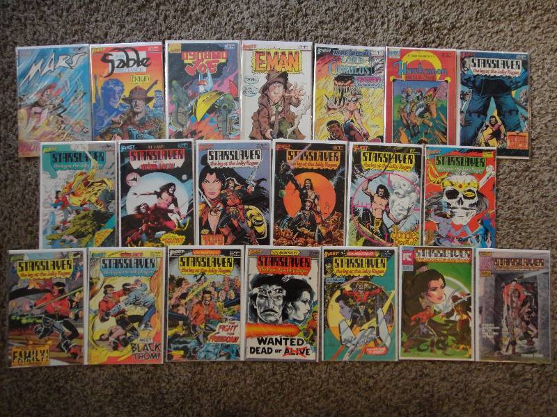 lot 1416 image: Huge Lot of Cult Comic Books