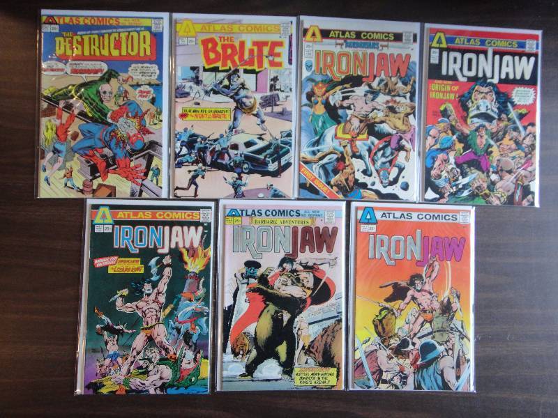 lot 1427 image: Vintage Atlas Comic Book Lot