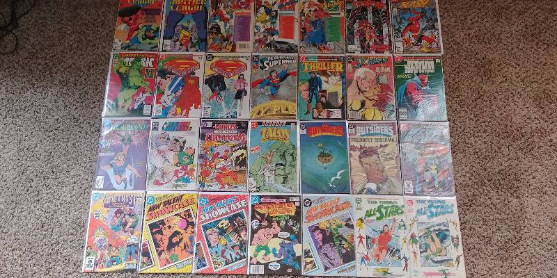 lot 323 image: Huge DC Comic Lot with Artist Showcase, Talos, Flash, Superman, Justice League and MORE