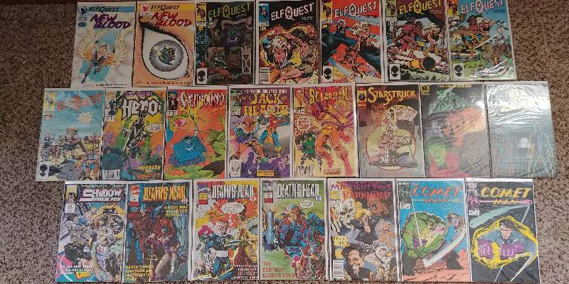 lot 316 image: Huge Marvel Comic Book Lot
