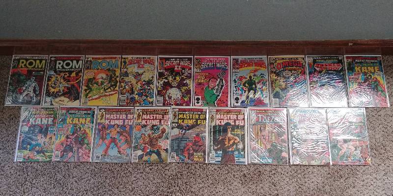 lot 314 image: 1970s and 1980s Marvel Comic Book Lot