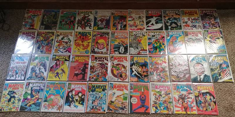 lot 311 image: LOT OF MARVEL AGE Punisher, X-Men, Avengers, Spider-Man, Captain America, Thor, Hulk, Wolverine, Fantastic FourMORE