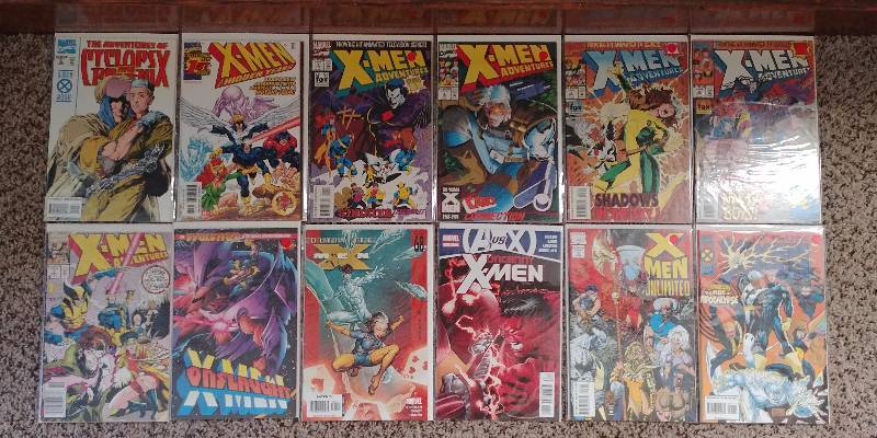 lot 306 image: Marvel X-Men Comic Book Lot