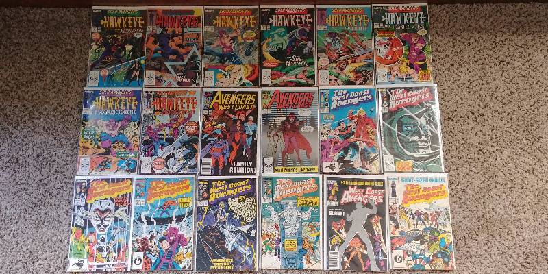 lot 302 image: Giant Lot of Marvels Avengers Related Titles, Comic Book Lot