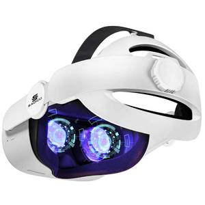 lot 13507 image: Saqico Head Strap for Oculus Quest 2, 3-in-1 Adjustable Halo Headband, Replacement for Elite Strap, Enhanced Comfort Gaming Immersion VR Accessories Compatible with OculusMeta Quest 2 (not Quest 3)