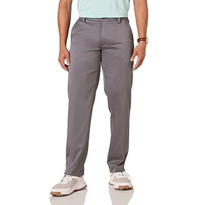 lot 13530 image: Amazon Essentials Mens Straight-Fit Stretch Golf Pant, Grey, 35W x 28L