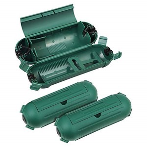 lot 13609 image: DEWENWILS 3Pack Outdoor Extension Cord Cover, Waterproof Connection Protector with 4 Seal Latches, Adjustable Compartment for AWG 121416 Cords, Protect Holiday Decoration Lights and Plugs