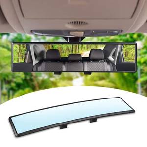 lot 13667 image: Car HD Rearview Mirrors 12 Inch, Interior Clip-on Panoramic Rear View Mirror, Wide Viewing Range Rear View Mirror, Universal Use for Cars, SUVs, Trucks, Vehicles