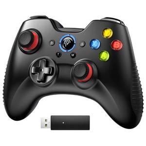 lot 13707 image: EasySMX PS3 Controller, Upgrade Wireless Gamepad Remote for PS3, Windows PCLaptop, Nvidia Shield, Switch, Android TVMobile,Steam Deck-with Stable Connection,Plug and Play, 14 Hours Battery-Black