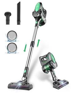 lot 13753 image: Vactidy Cordless Vacuum Cleaner, Lightweight Stick Vacuum with 20Kpa Suction, Detachable Battery, Max 35mins Runtime, 6 in 1 Handheld Vacuum Cordless for Hard Floor Carpet Pet Hair