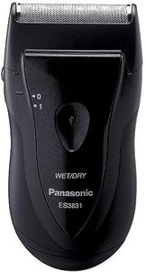 lot 13806 image: Panasonic Electric Razor for Men, Cordless Wet Dry Lightweight Shaver with Ergonomic Grip, ES3831K, Black