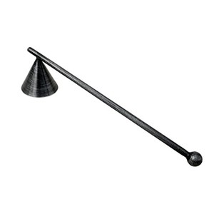 lot 13807 image: Living Ideas Handmade Metal Candle Snuffer Wrought Iron Vintage Candle Snuffer for Home Classic Look Black Antique Finish Candle Snuffer