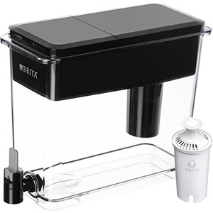 lot 13890 image: Brita UltraMax Large Water Dispenser With Standard Filter, BPA-Free, Replaces 1,800 Plastic Water Bottles a Year, Lasts Two Months or 40 Gallon, Large - 27-Cup