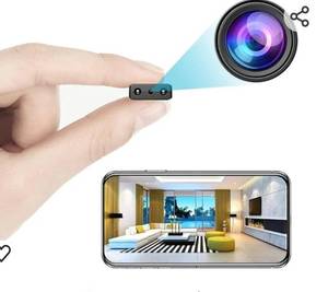lot 13922 image: Small Wireless WiFi Camera Hidden Spy Security Cameras,Mini Nanny Cam Smart Home, Pet Dog Baby Camera Indoor Outdoor 1080P Remote Portable, Phone APP Room Camera