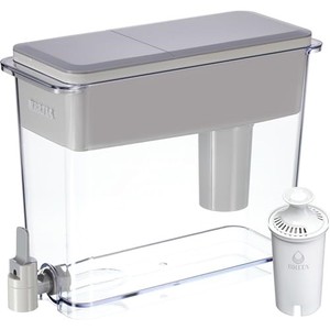 lot 13971 image: Brita UltraMax Large Water Dispenser With Standard Filter, BPA-Free, Replaces 1,800 Plastic Water Bottles a Year, Lasts Two Months or 40 Gallons, Includes 1 Filter, Kitchen Accessories, Large - 27-Cup