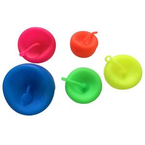 lot 14041 image: Ni Hong electron 2pcs 27 inch Inflatable Bubble Ball Water Bubble Ball Jelly Balloon Balls Soft Rubber Ball Outdoor Beach Pool Ball for Outdoor Indoor Party Play, Large (PinkGreen), Green,Pink