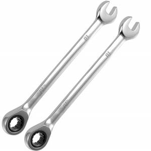 lot 14048 image: KOHAND 2 PCS 10mm Ratchet Wrench Set with,Combination Wrench, 5° Movement and 72 Teeth for Tight Space1