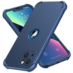 lot 14078 image: ORETech for iPhone 13 Mini Case, with 2 x Screen Protectors 10 Ft Military Grade Drop Test Camera Protection 360° Shockproof Full Body Phone Case iPhone 13 Mini Cover Slim Thin Case 5.4 - Blue