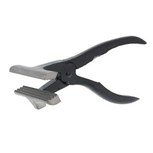 lot 14081 image: US Art Supply Iron Canvas Pliers Dual Design with Hammer & Jaw Gripper