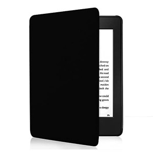 lot 14082 image: Tiorecime Case for All-New Kindle 11th Generation 6 2022 Release, Premium PU Leather Lightweight Smart Protective Cover with Auto Sleep Wake for Kindle Basic 2022, Black