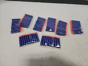 lot 14105 image: 80 Nerf N Strike Blaster Compatible Dart Bullets,