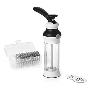 lot 14139 image: OXO Good Grips 12-Piece Cookie Press Set