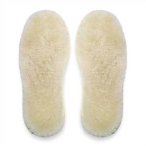lot 14215 image: Happystep Genuine Sheepskin Insoles - Premium Lambswool and Sheepskin Top Layer, Felt Bottom for Ultimate Warmth, Comfort and Cushioning (Men 12)