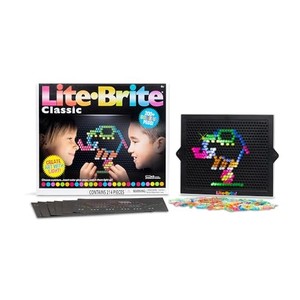 lot 14276 image: Lite Brite Classic, Favorite Retro Toy - Create Art with Light, STEM, Educational Learning, Holiday, Birthday, Gift, Boys, Kid, Toddler, Girls Age 4