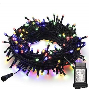 lot 14326 image: MYGOTO 33FT 100 LEDs Easter String Lights,Green Wire Waterproof Fairy Lights 8 Modes 30V UL Power Supply Xmas Lights for Home, Garden, Wedding, Party, Christmas Decor Indoor Outdoor (Multicolor)