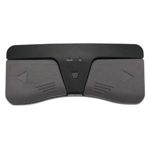 lot 14332 image: HERCHR Wireless Foot Pedal Music Page Turner Pedal Wireless Page Turner Pedal Double Pedal Wireless Page Turner for Tablets Phone Foot Pedal Battery Excluded for PPerformance for Phone, Tablets, PC
