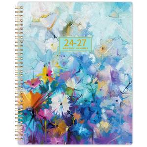 lot 14339 image: 2024-2027 Monthly Planner - 3 Year Monthly Planner 2024-2027, JUL 2024 - JUN 2027, 2024-2027 Calendar Planner with 36 Monthly Tabs, Notes Pages, Inner Pocket, Great for Long-Term Planning