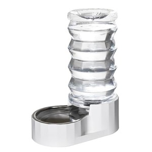 lot 14362 image: RIZZARI Automatic Pet Waterer,100% BPA-Free, Gravity Stainless Steel Water Dispenser,Large Capacity Water Feeder for Cats and Small and Medium-Sized Dogs (8L)