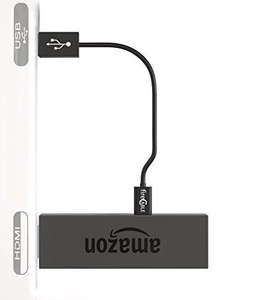 lot 14435 image: fireCable Max Power Cord for Fire Stick, Universal Replacement FireStick Power Adapter, Also works with Roku and Chromecast. Instantly Creates a Wire Free TV Eliminating AC Outlet