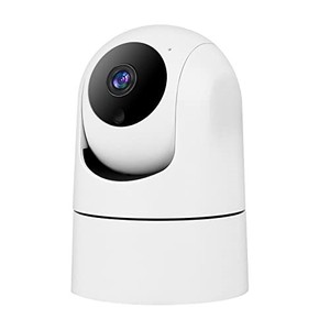 lot 14526 image: Dosilkc Indoor Security Camera, 2K 5GHz WiFi Camera for Home Security, Dog Pet Camera with Phone App, Motion Tracking, Crying Alert, 2-Way Audio, IR Night Vision, Works with Alexa & Google Assistant