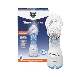 lot 14531 image: Vicks Personal Sinus Steam Inhaler, Fast, Targeted Steam Relief for Sinus, Cough and Congestion