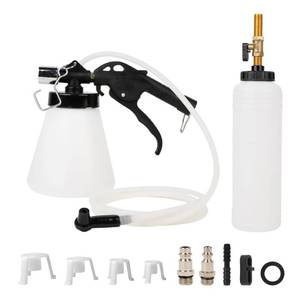 lot 14556 image: WNZ Brake Bleeder kit - Brake Bleeder - aerodynamic single Person operation with Oil Bottle (1L)