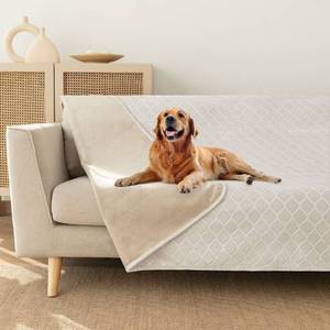 lot 14585 image: fuguitex Waterproof Dog Blanket Bed Cover Dog Crystal Velvet Moroccan Fuzzy Cozy Plush Pet Blanket Throw Blanket for Couch Sofa