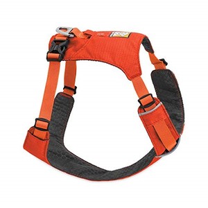 lot 14650 image: Ruffwear, Hi & Light, Everyday Lightweight Dog Harness, Trail Running, Walking, Hiking, All-Day Wear, Sockeye Red, XX-Small