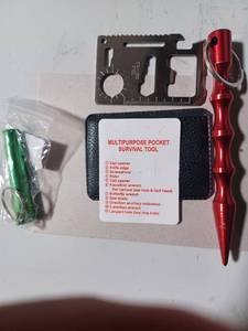 lot 16 image: New 3 piece self defense survival bundle