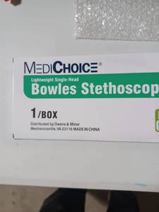 lot 24 image: New stethoscope medichoice