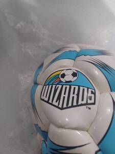lot 29 image: New Limited edition collectors KC wizards soccer ball
