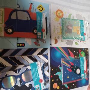 lot 75 image: Set of 4 Graduation New 3 in 1 gift bags for all ages kids thru college grads Retail 3.97ea
