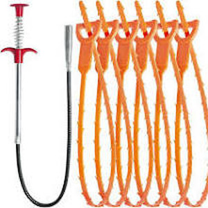 lot 78 image: New 25 inch hair etc clog remover for sinks toliets kitchen sinks. Great device