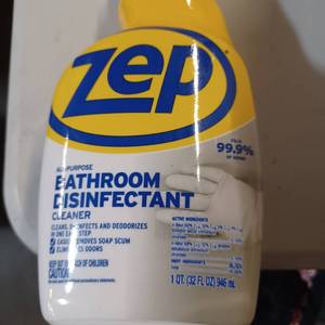 lot 80 image: Large Zep disinfectant cleaner 1 qt.