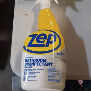 lot 81 image: Large Zep disinfectant cleaner 1 qt.
