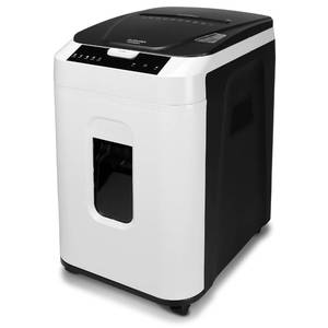 lot 61665 image: Aurora Commercial Grade 200-Sheet Auto Feed High Security Micro-Cut Paper Shredder 60 MinutesSecurity Level P-5