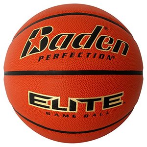 lot 61680 image: Baden  Elite  Indoor Game Basketball  Size 7 (29.5 inch)  Orange
