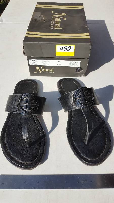 lot 452 image: Natural Reflections Womens Sandals Size 9